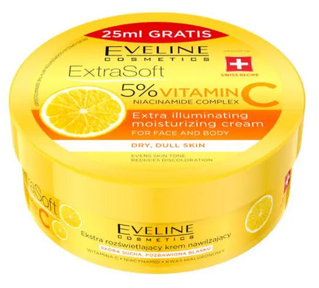 Crema fata si corp ExtraSoft Eveline Vitamina C