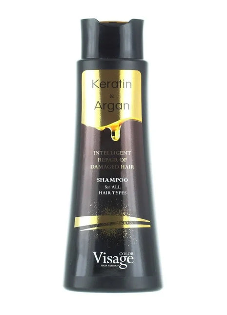 Visage Sampon pentru par degradat cu Keratina & Argan 250 ml