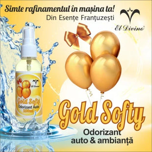 Concentrated car air freshener 50 ml – Gold Softy