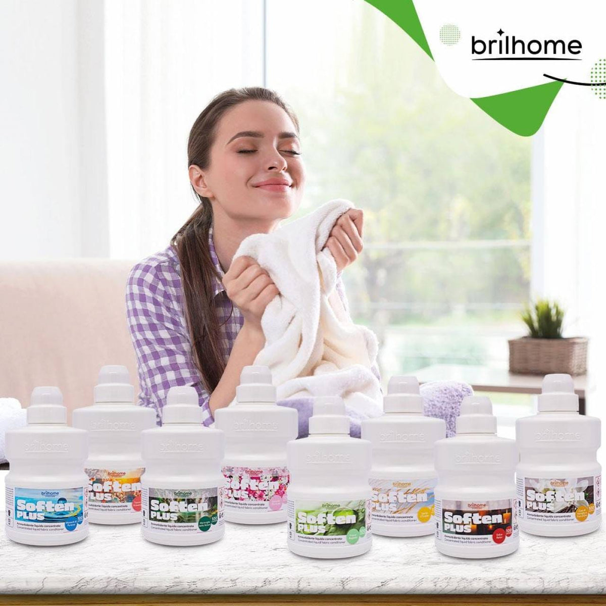 SOFTEN PLUS 'ATINGERE DE PRIMĂVARĂ' - Balsam de rufe lichid concentrat 500 ML