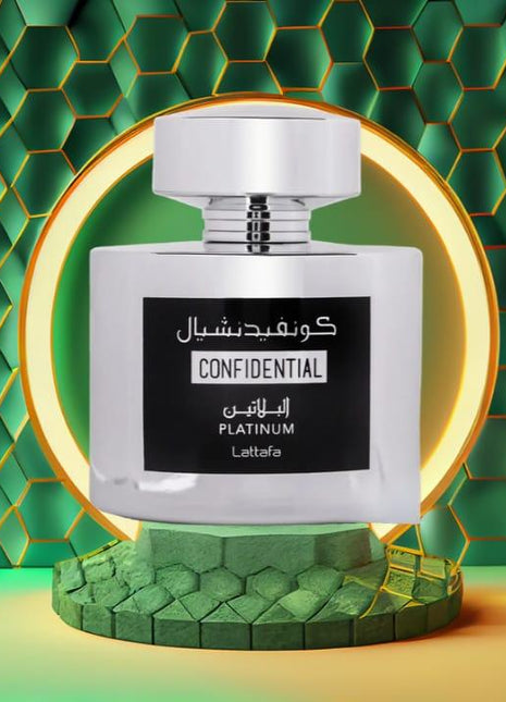 Confidential Platinum- Lattafa, Barbati