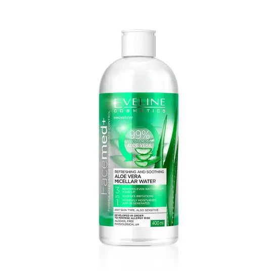 EVELINE MICELLAR WATER WITH ALOE VERA 400ML