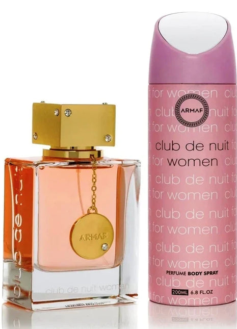 Gift Set Armaf Club de Nuit Woman Eau de Parfum pentru Femei 105 ml