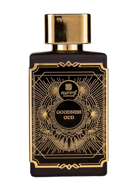 Eau de Parfum Goodness Oud Black, Riiffs, Unisex - 100ml 