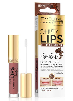 Luciu cu efect de marire Eveline Oh! My Lips Lip Maximizer chocolate Eveline