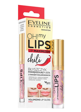 Luciu cu efect de marire Eveline Oh! My Lips Chili