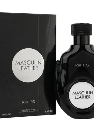 Apa de Parfum Masculin Leather, Riiffs, Barbati - 100ml