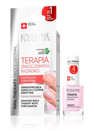 Tratament pentru unghii deteriorate Eveline Nail Therapy 12 ml