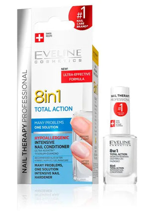 Tratament unghii Eveline 8in1 Total Action