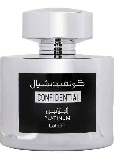 Confidential Platinum- Lattafa, Men