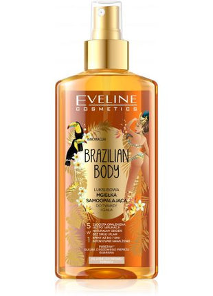 Eveline Brazilian Body Brumă autobronzantă de lux pentru față și corp 5în1 150 ml