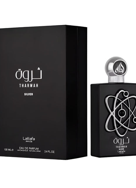 Lattafa Pride Tharwah Silver Eau de Parfum pentru Bărbați 100 ml