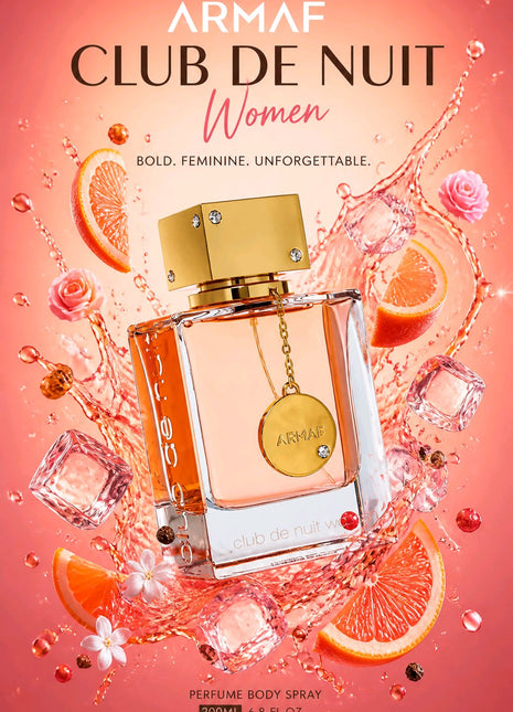 Gift Set Armaf Club de Nuit Woman Eau de Parfum pentru Femei 105 ml