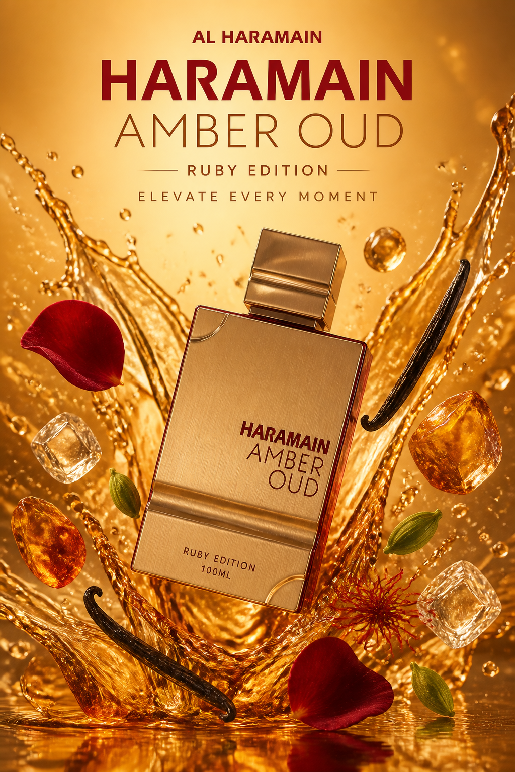 Al Haramain Amber Oud Ruby Edition Eau de Parfum Unisex 120 ml