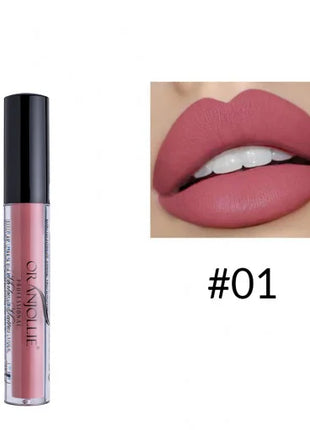 Ruj lichid Make Matte Oranjollie nr. 1 rezistenta 24H