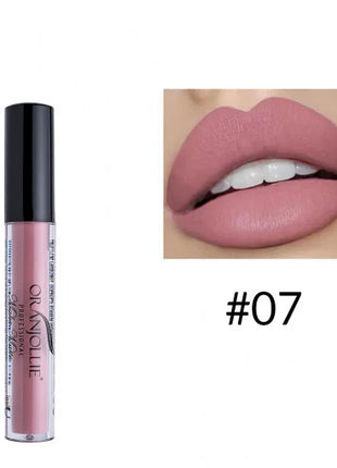 Ruj lichid Make Matte Oranjollie nr. 7 rezistenta 24H