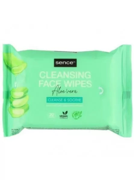 SENCE SERVETELE DEMACHIANTE 20BUC ALOE VERA