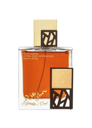 Apa de Parfum Simply Oud, Lattafa, Barbati - 100ml