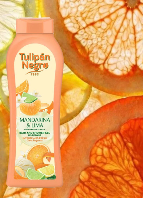 Tulipan Negro Mandarina Lime Shower Gel 650ml
